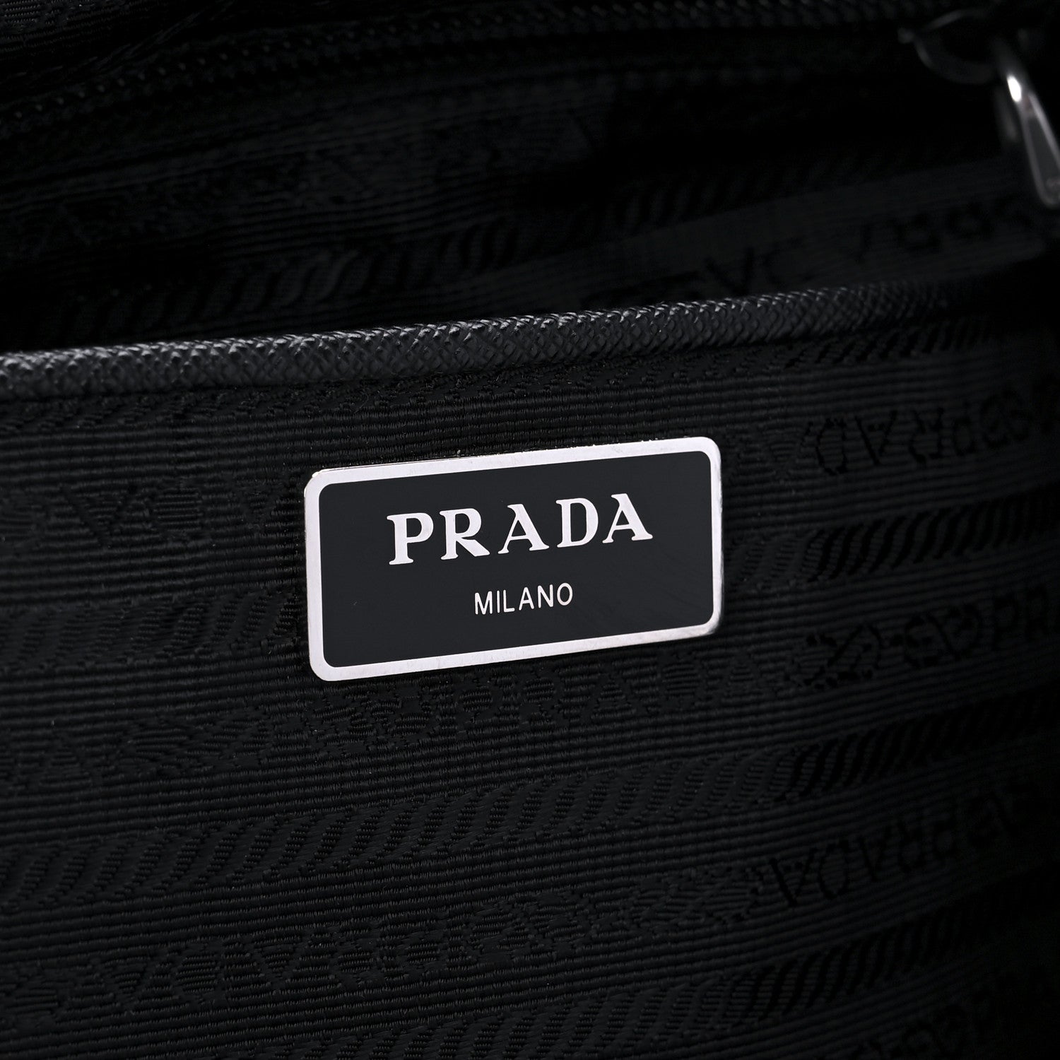 Prada Nylon Vela Medium Backpack Black 6 of 10