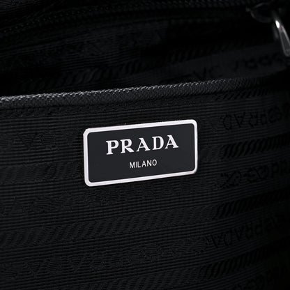 Prada Nylon Vela Medium Backpack Black 6 of 10