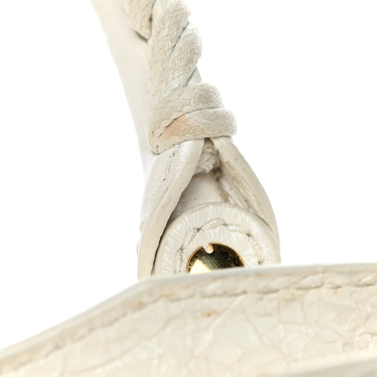 Agneau Giant 12 Gold Hardware Mini City Ivory