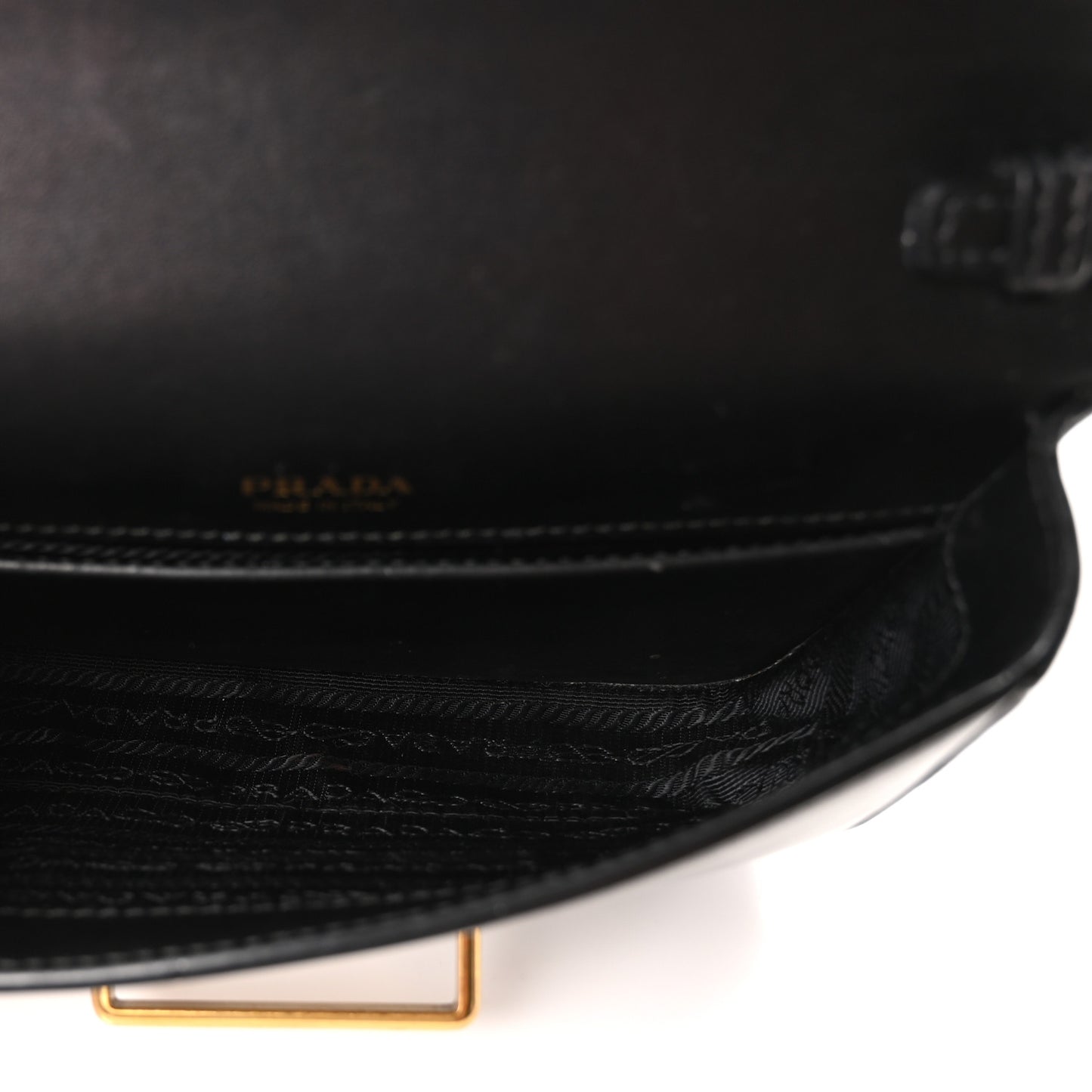 Saffiano City Calf Cahier Belt Bag Black