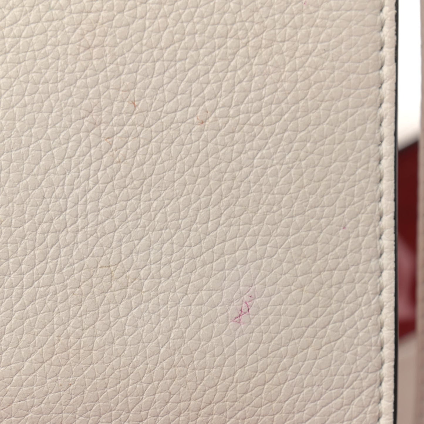 Calfskin PVC Love Spikes East West Cabata Tote Latte Multicolor