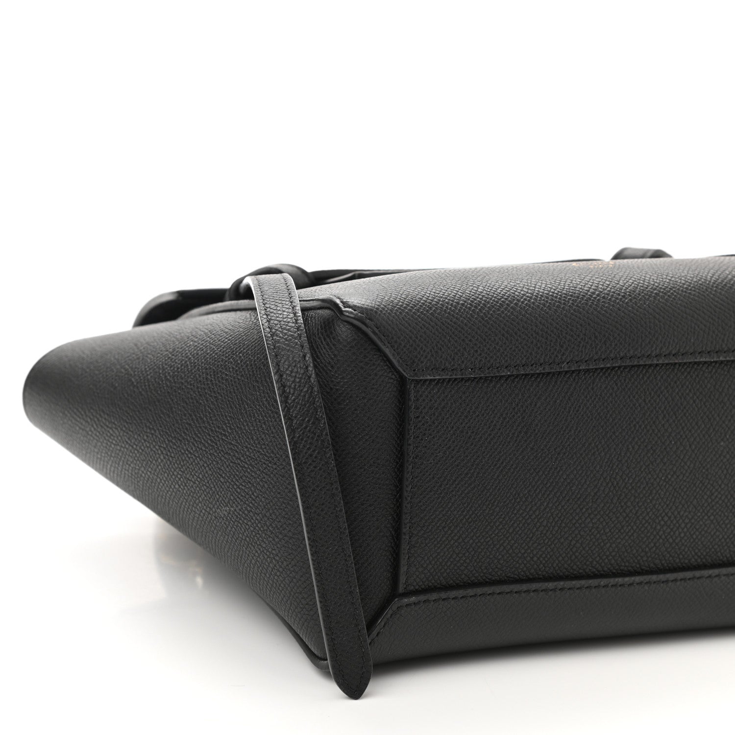 Celine Grained Calfskin Nano Belt Bag Black 8 of 10