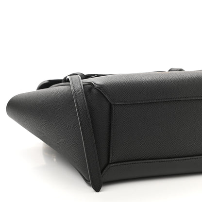 Celine Grained Calfskin Nano Belt Bag Black 8 of 10