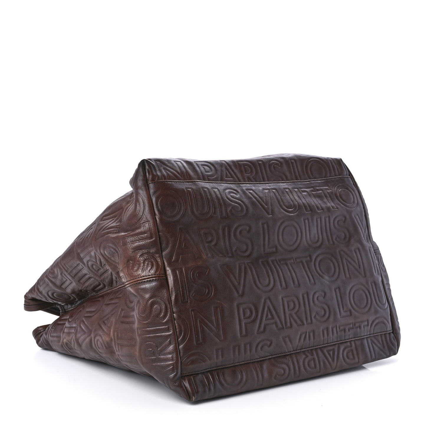 Monogram Paris Souple Whisper GM Chocolate