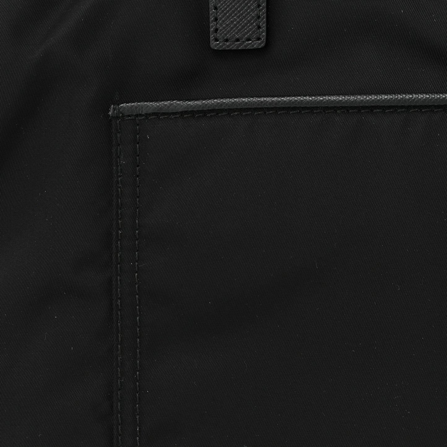 Tessuto Nylon Saffiano Vela Tote Black