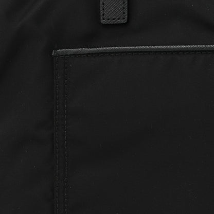 Prada Tessuto Nylon Saffiano Vela Tote Black 7 of 11