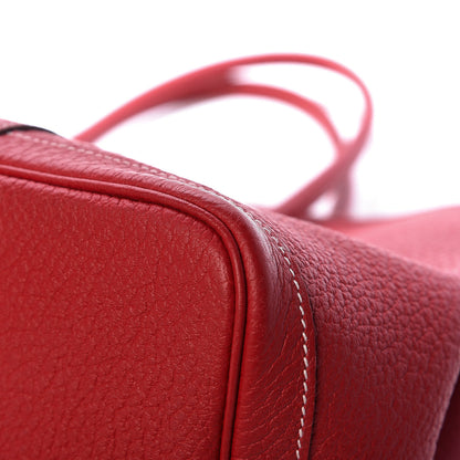 Hermes Negonda Garden Party 36 MM Rouge Casaque 10 of 12