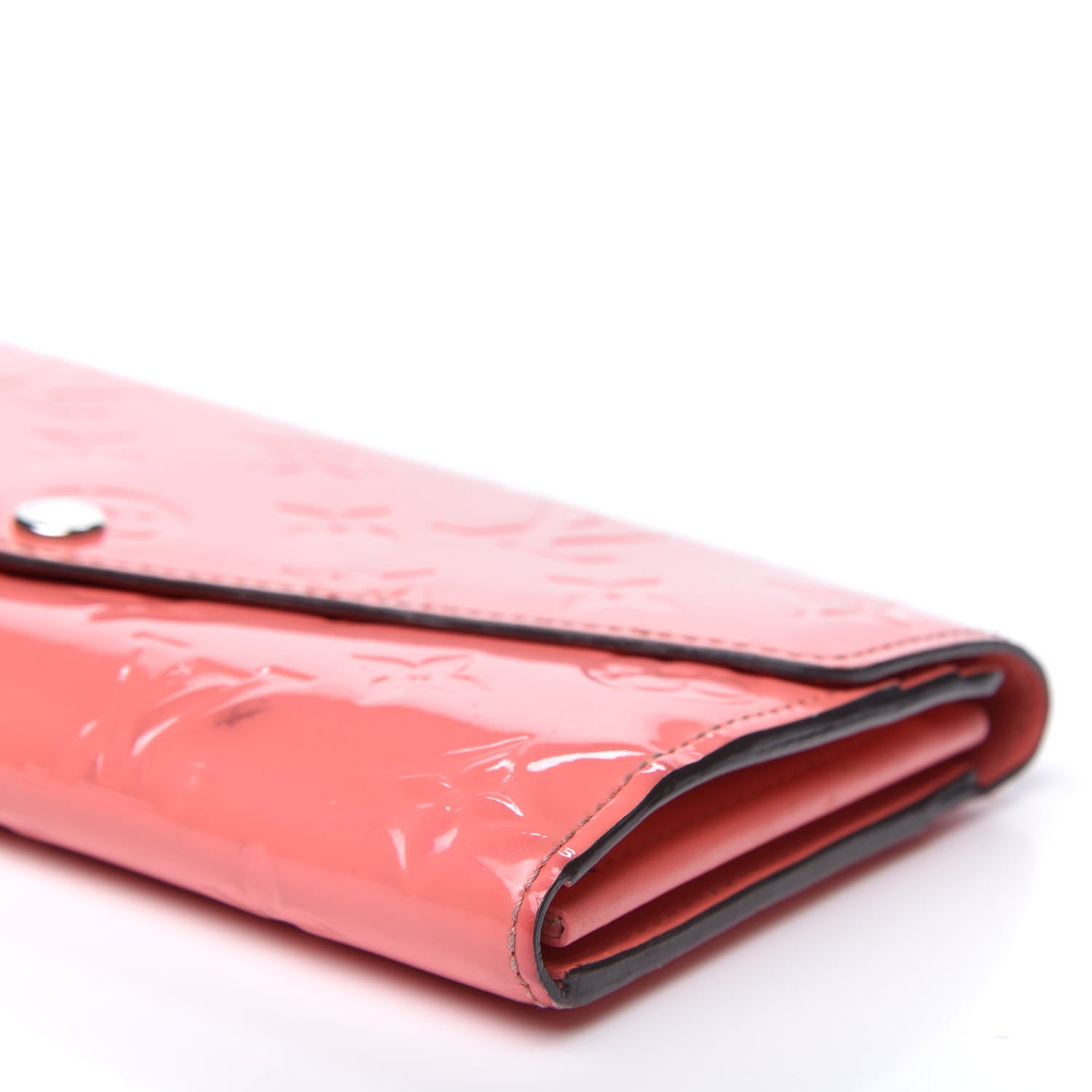 Louis Vuitton Vernis Sarah Wallet NM Poppy 6 of 10