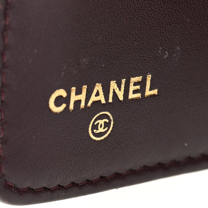Chanel Caviar Quilted Yen Wallet Black 6 of 7