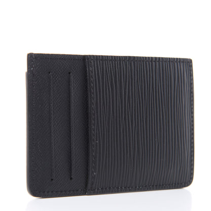 Louis Vuitton Epi Neo Porte-Cartes Card Holder Black 3 of 6