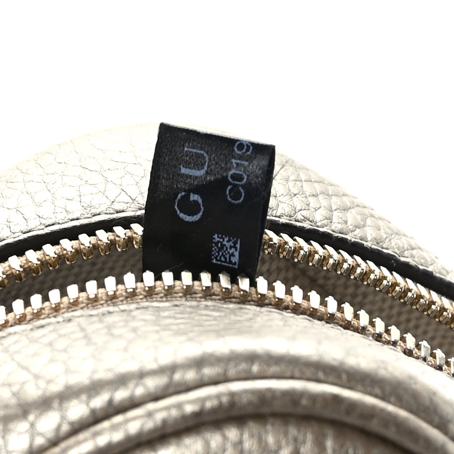 Gucci Metallic Cellarius Calfskin Small Soho Disco Bag Sasso 8 of 10