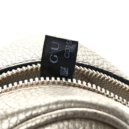 Gucci Metallic Cellarius Calfskin Small Soho Disco Bag Sasso 8 of 10