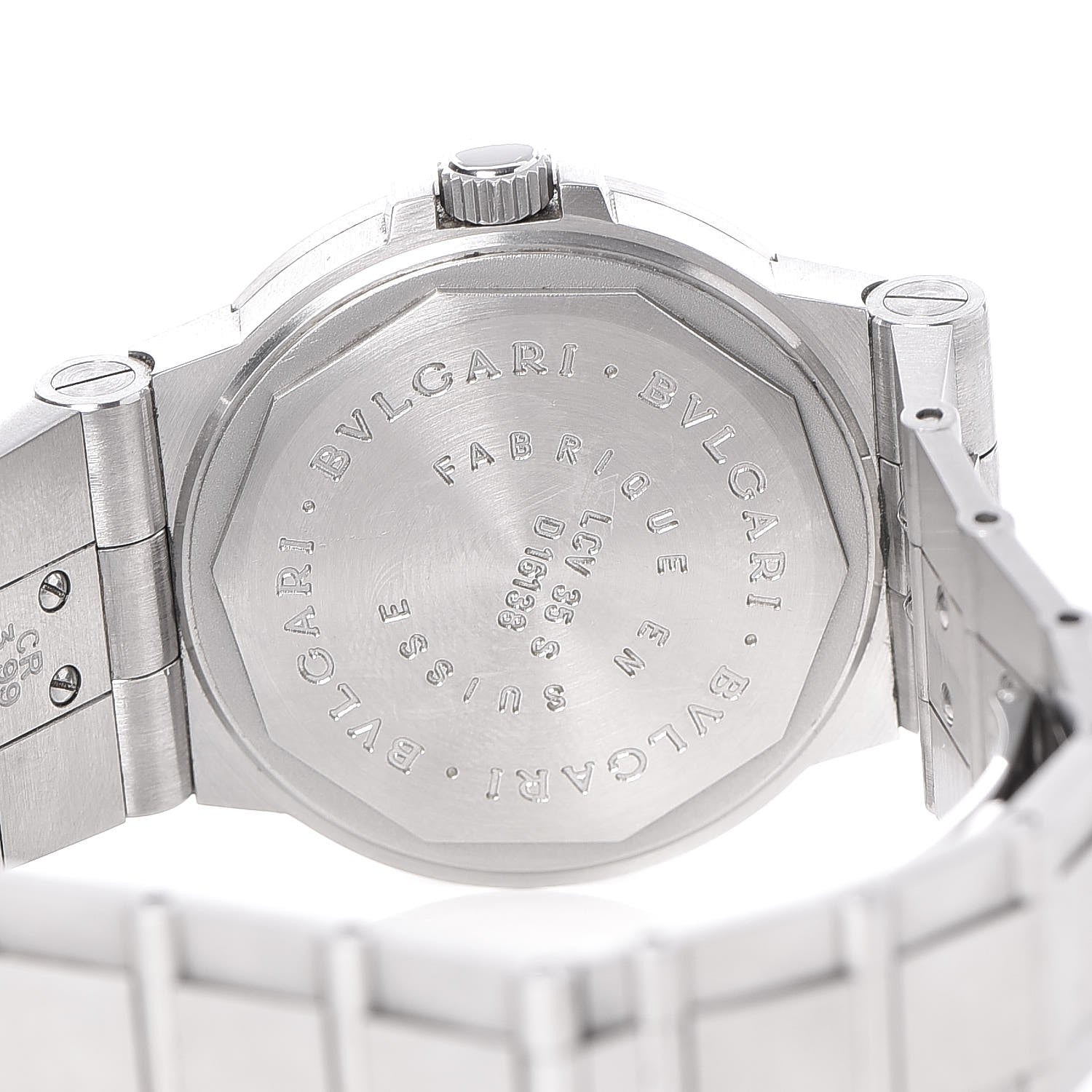 Bulgari Stainless Steel 35mm Diagono Automatic Watch 4 of 6
