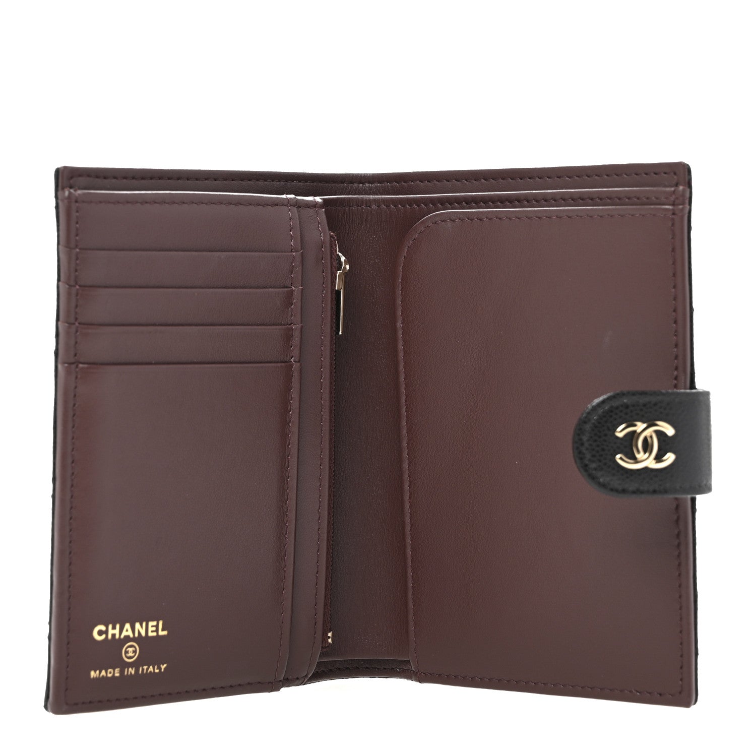 Chanel Caviar Quilted Passport Holder Black 5 of 10