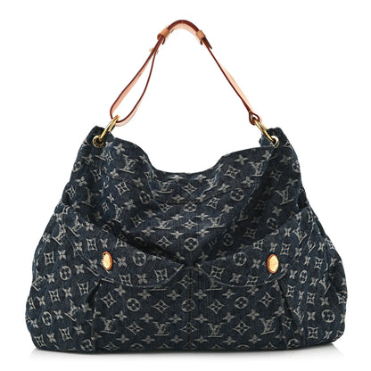 Louis Vuitton Denim Daily GM Gris Blue 1 of 12