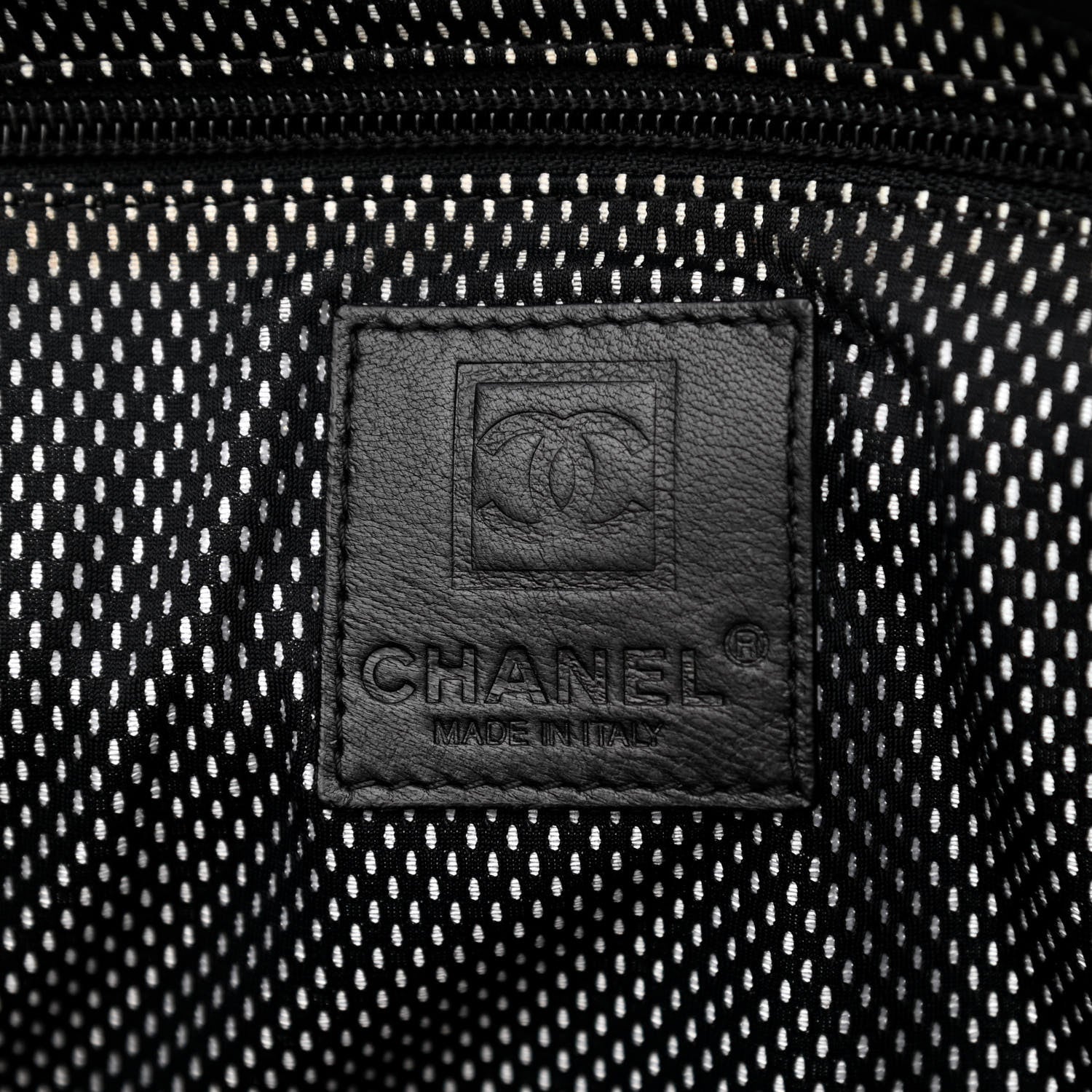 Chanel Coated Canvas Sport Messenger Black 5 of 8