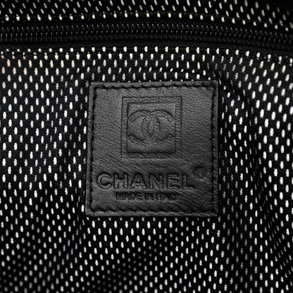 Chanel Coated Canvas Sport Messenger Black 5 of 8