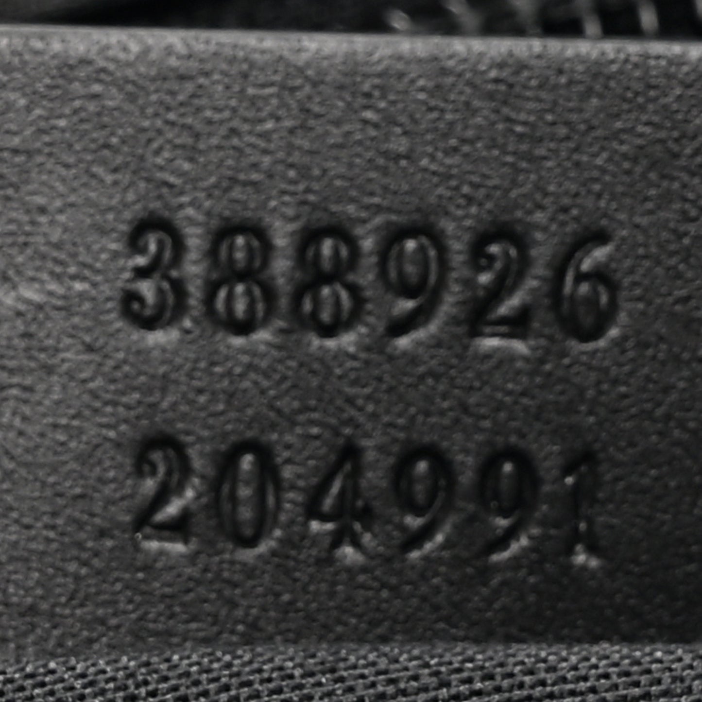 GG Monogram Web Flat Messenger Bag Black