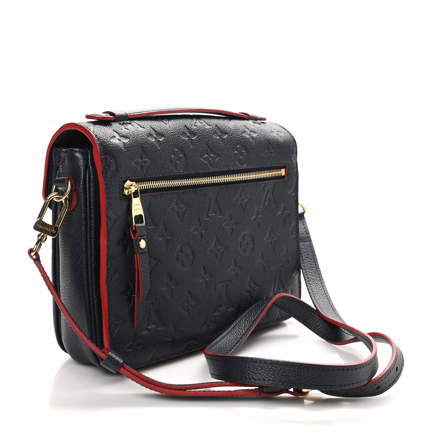 Louis Vuitton Empreinte Pochette Metis Marine Rouge 2 of 9