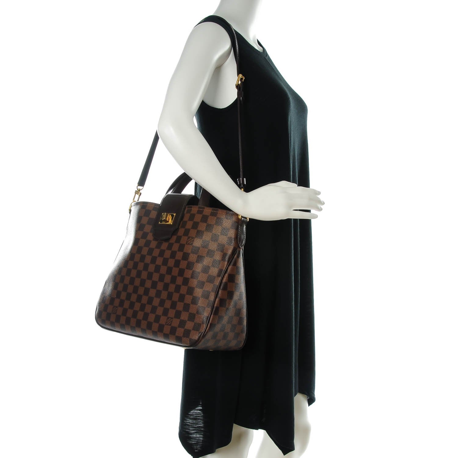 Louis Vuitton Damier Ebene Cabas Rosebery 2 of 8