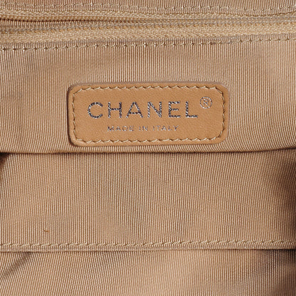Chanel Caviar Expandable Zip Shoulder Bag Black 8 of 10