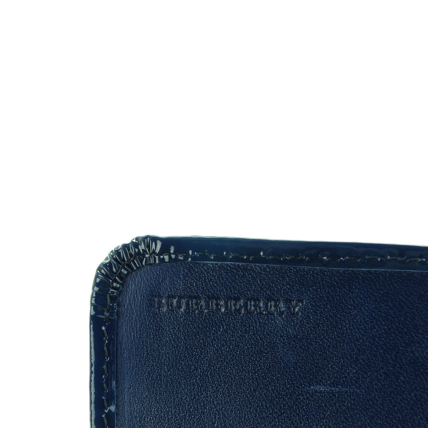 Burberry Supernova Check Penrose Continental Wallet Blue 8 of 9