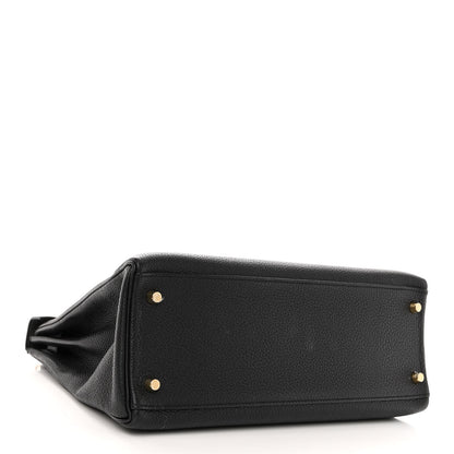 Hermes Togo Kelly Retourne 32 Black 4 of 10
