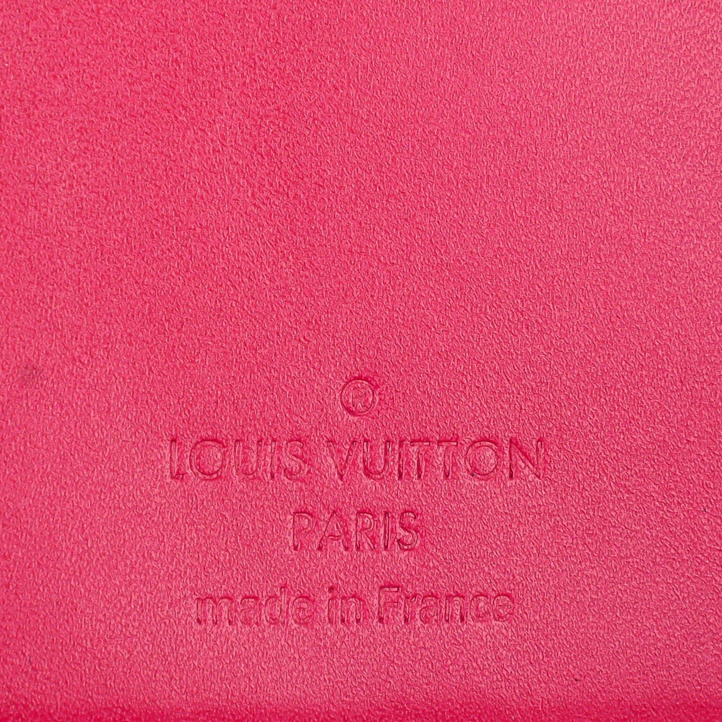 Vernis French Purse Wallet Rose Indien