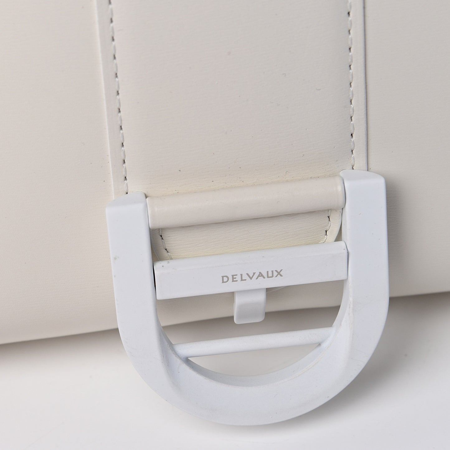 Box Calfskin Mini Brillant Satchel Ivory