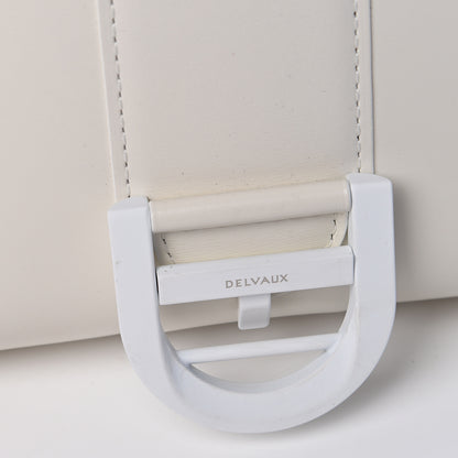 Delvaux Box Calfskin Mini Brillant Satchel Ivory 13 of 13