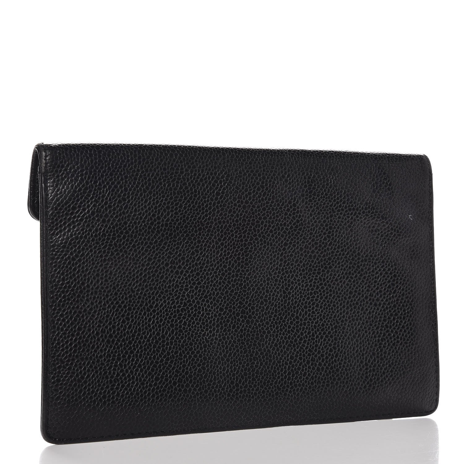 Chanel Caviar Timeless CC Envelope Wallet Black 3 of 10