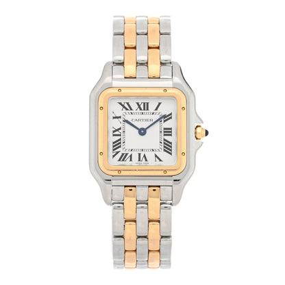 Cartier Stainless Steel 18K Yellow Gold 27mm Panthere Quartz Watch 1 of 5