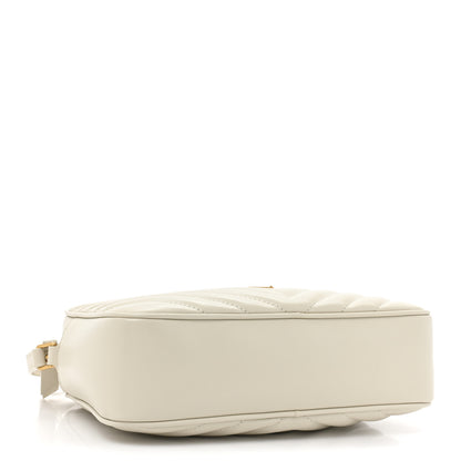 Saint Laurent Calfskin Matelasse Monogram Lou Camera Bag Crema Soft 4 of 10