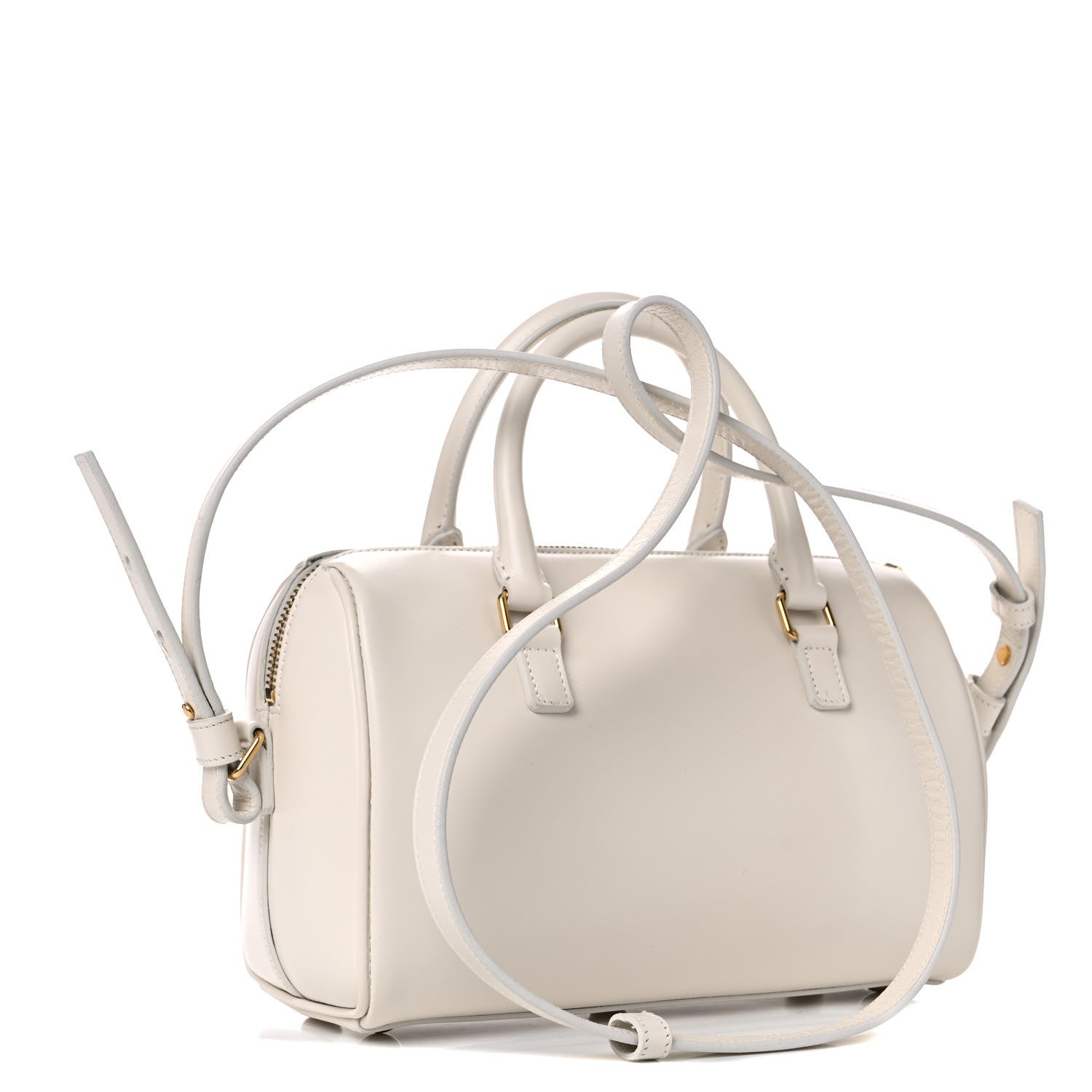 Saint Laurent Calfskin Classic Baby Duffle Porcellana 3 of 16