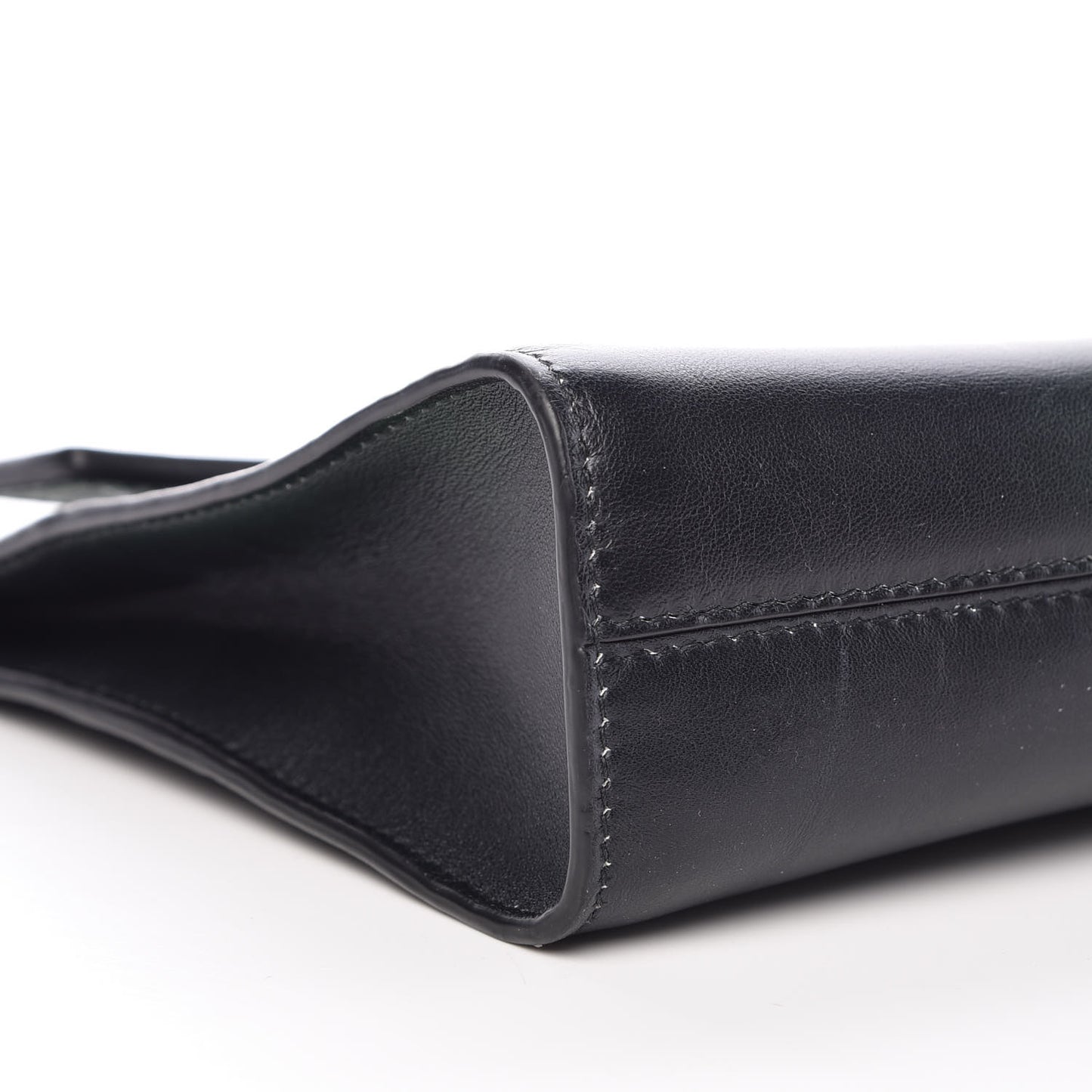 Calfskin Krista Kim Reglisse Clutch Green Black