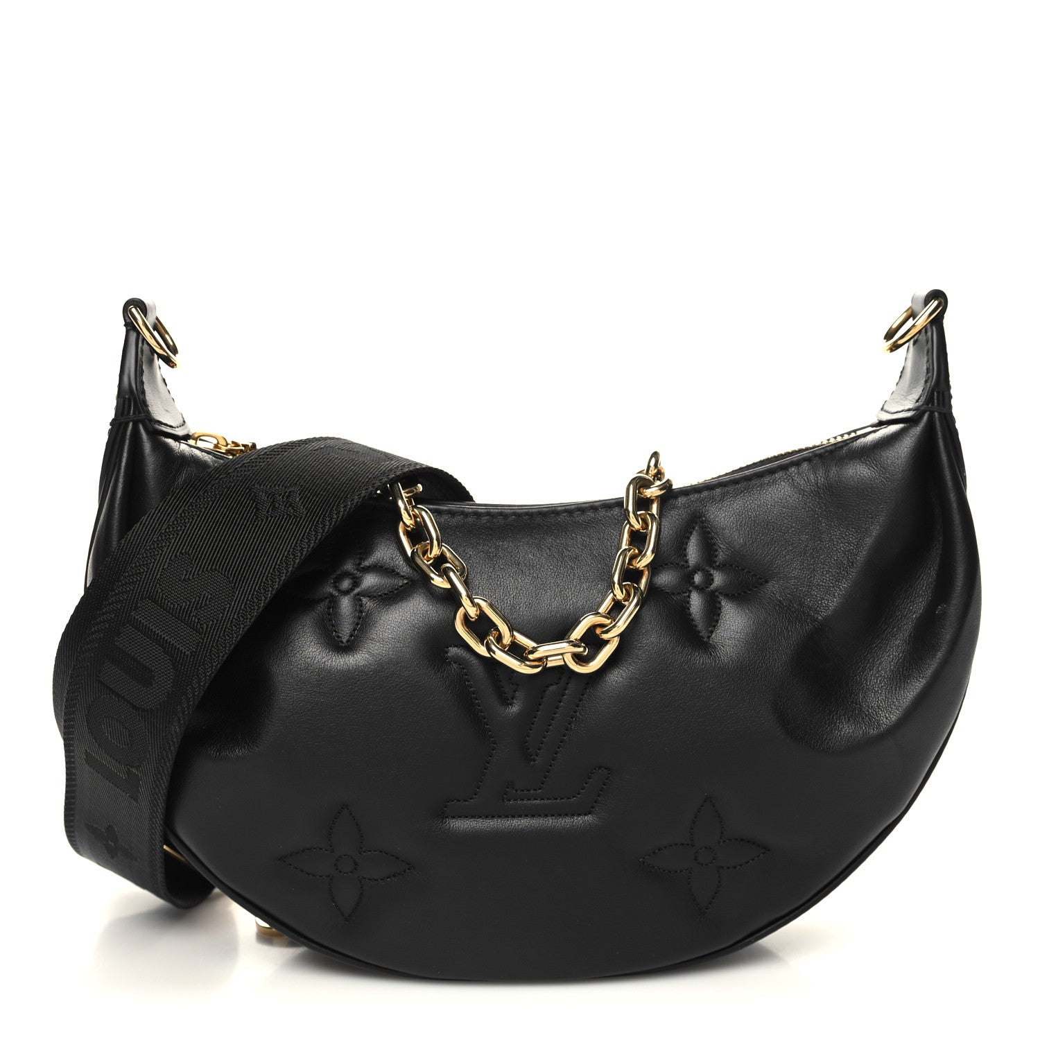 Louis Vuitton Calfskin Bubblegram Over The Moon Black 1 of 10
