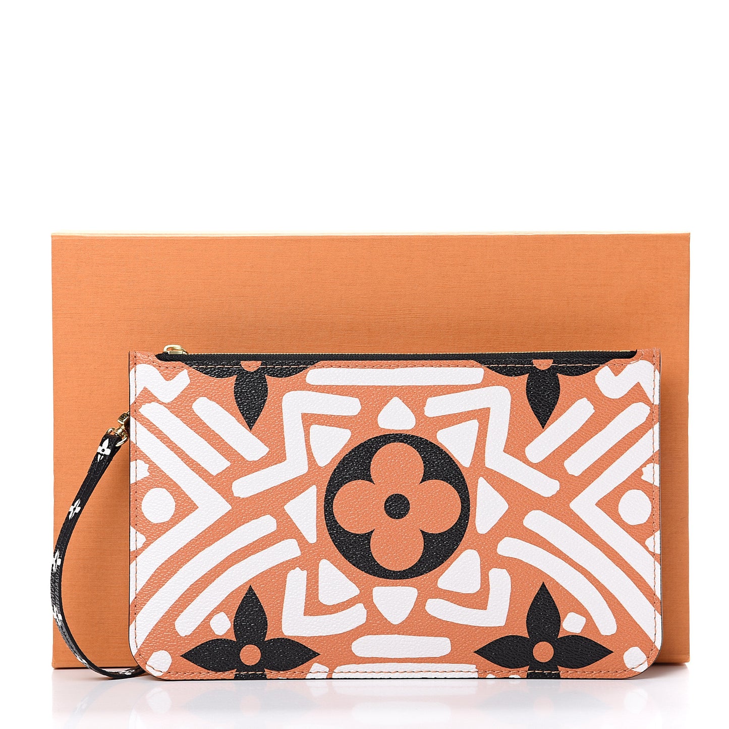 Monogram Giant Crafty Neverfull MM GM Pochette Creme Caramel