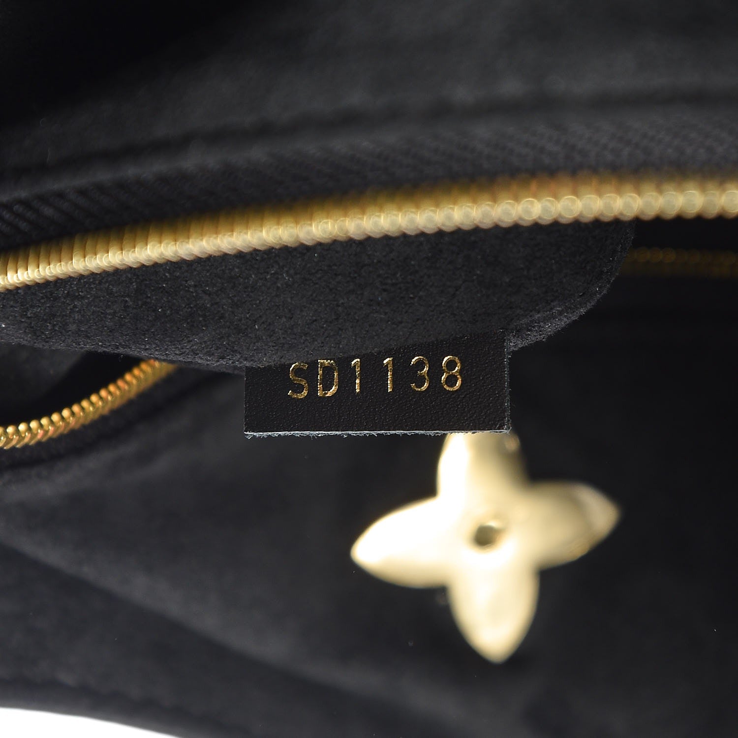 Louis Vuitton Monogram Flower Hobo Black 6 of 8