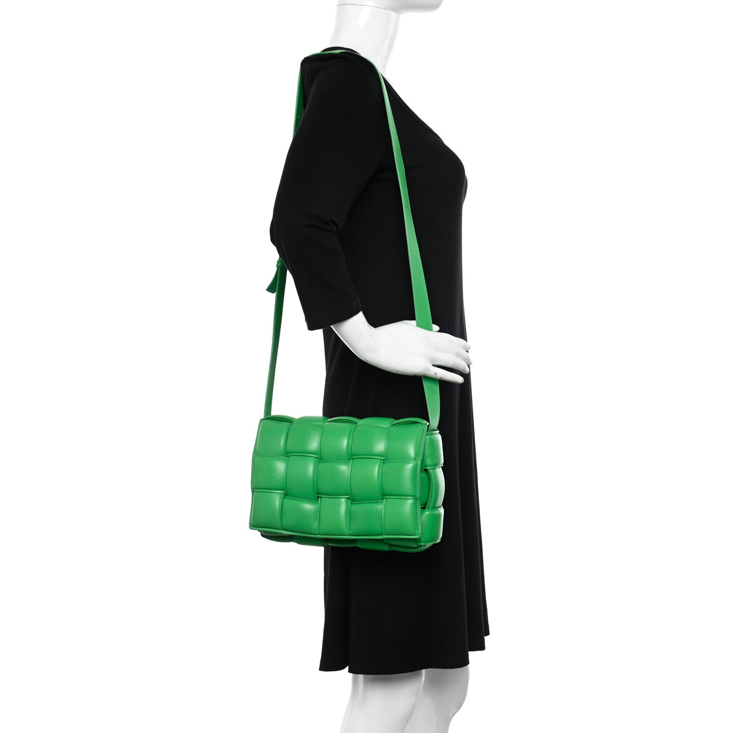 Bottega Veneta Nappa Maxi Intreccio Padded Cassette Crossbody Bag Parakeet 2 of 10