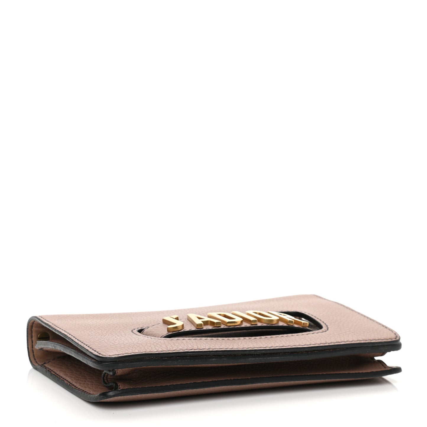Grained Calfskin J'Adior Chain Flap Bag Rose Poudre