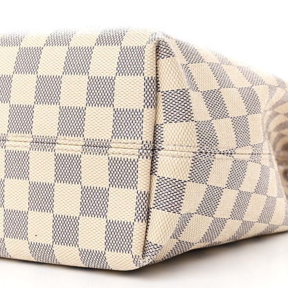 Louis Vuitton Damier Azur Graceful PM Rose Ballerine 9 of 14
