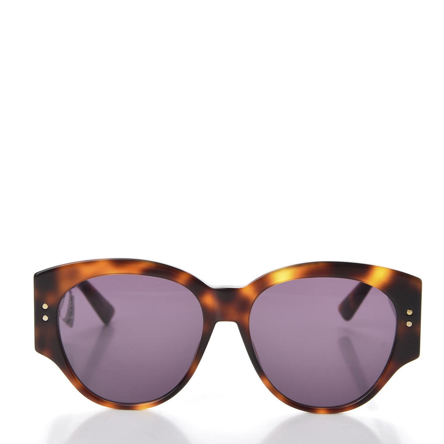 Acetate Lady Dior Studs 2 Sunglasses Tortoise