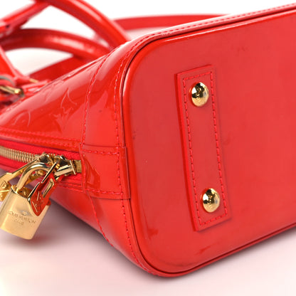 Louis Vuitton Vernis Alma BB Rouge Grenadine 6 of 7