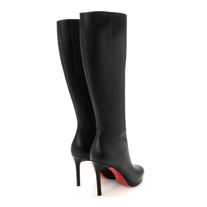 Christian Louboutin Calfskin Botalili 120 Tall Boots 36 Black 4 of 8
