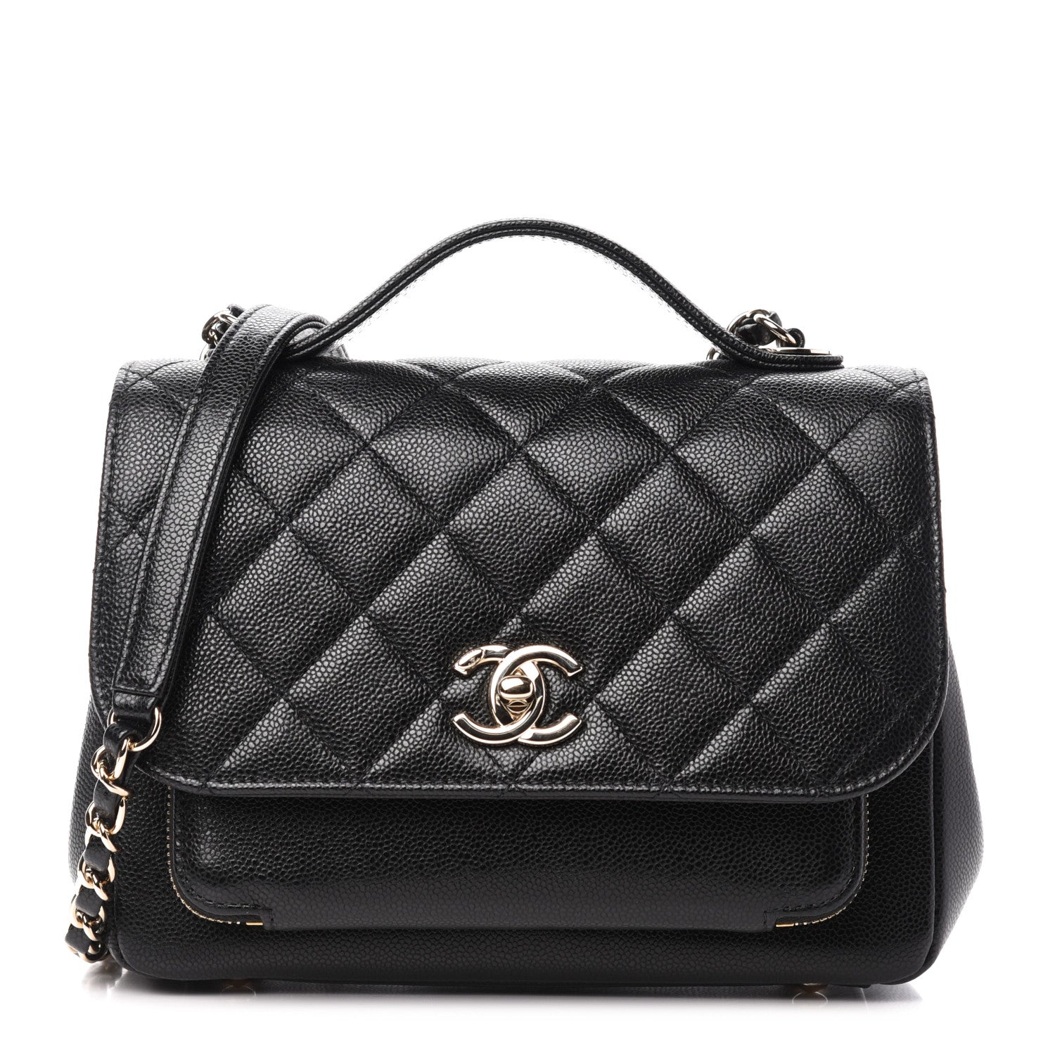 Chanel Caviar Quilted Medium Business Affinity Flap Black 1 of 11