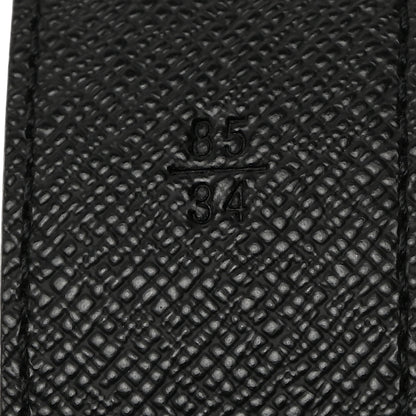 Louis Vuitton Calfskin Monogram 30mm LV Initiales Reversible Belt 85 34 Black 4 of 6