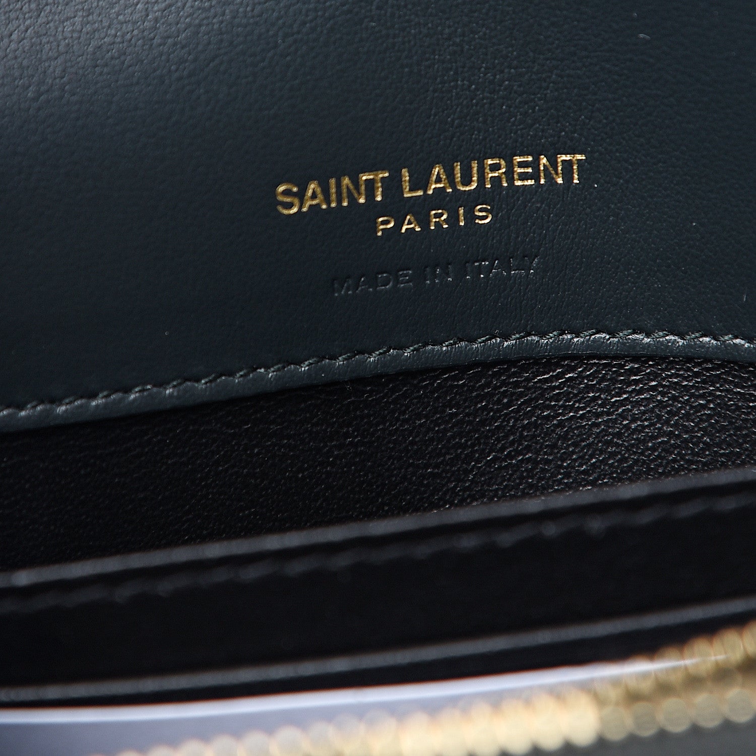 Saint Laurent Smooth Calfskin Monogram Kate Belt Bag Black 5 of 7