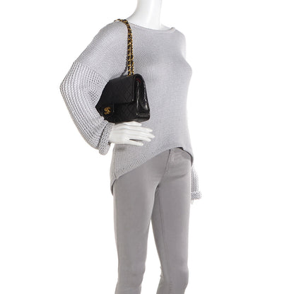 Chanel Lambskin Medium Double Flap Black 2 of 11