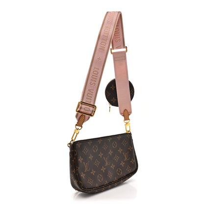 Louis Vuitton Monogram Multi Pochette Accessories Rose Clair 3 of 10