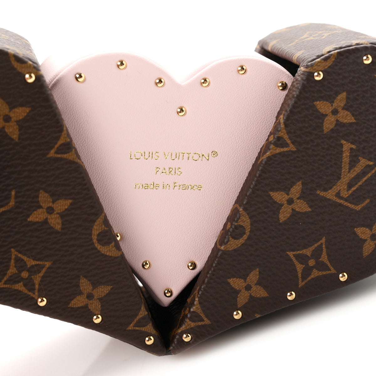 Louis Vuitton Monogram Heart Ecrin Coeur Jewelry Case 6 of 6